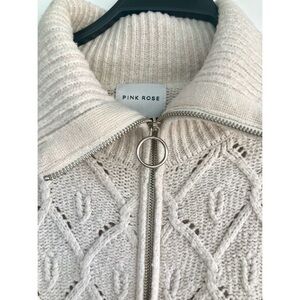 Cute fall crochet sweater - size M